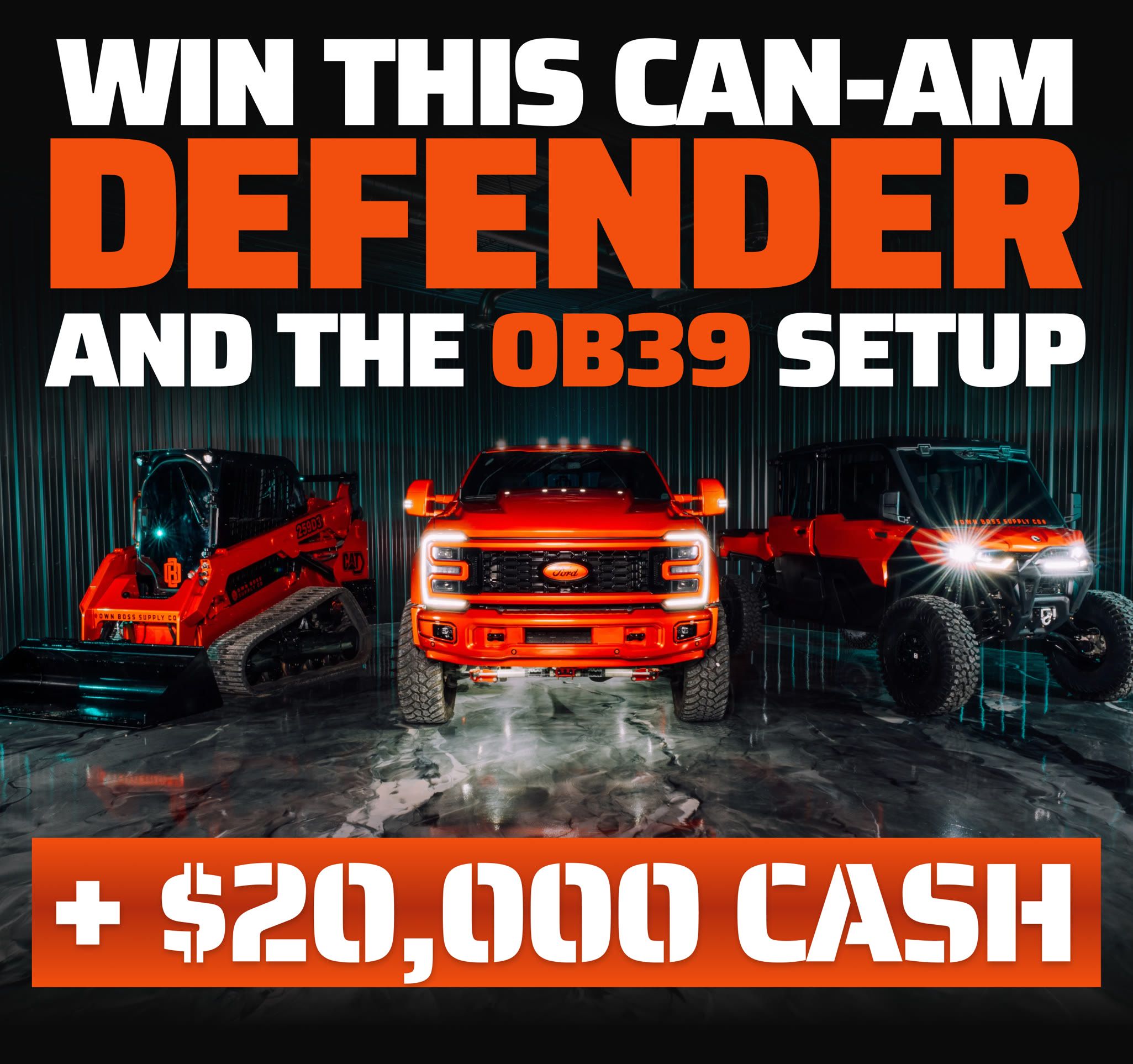 Win a Can-Am Defender
