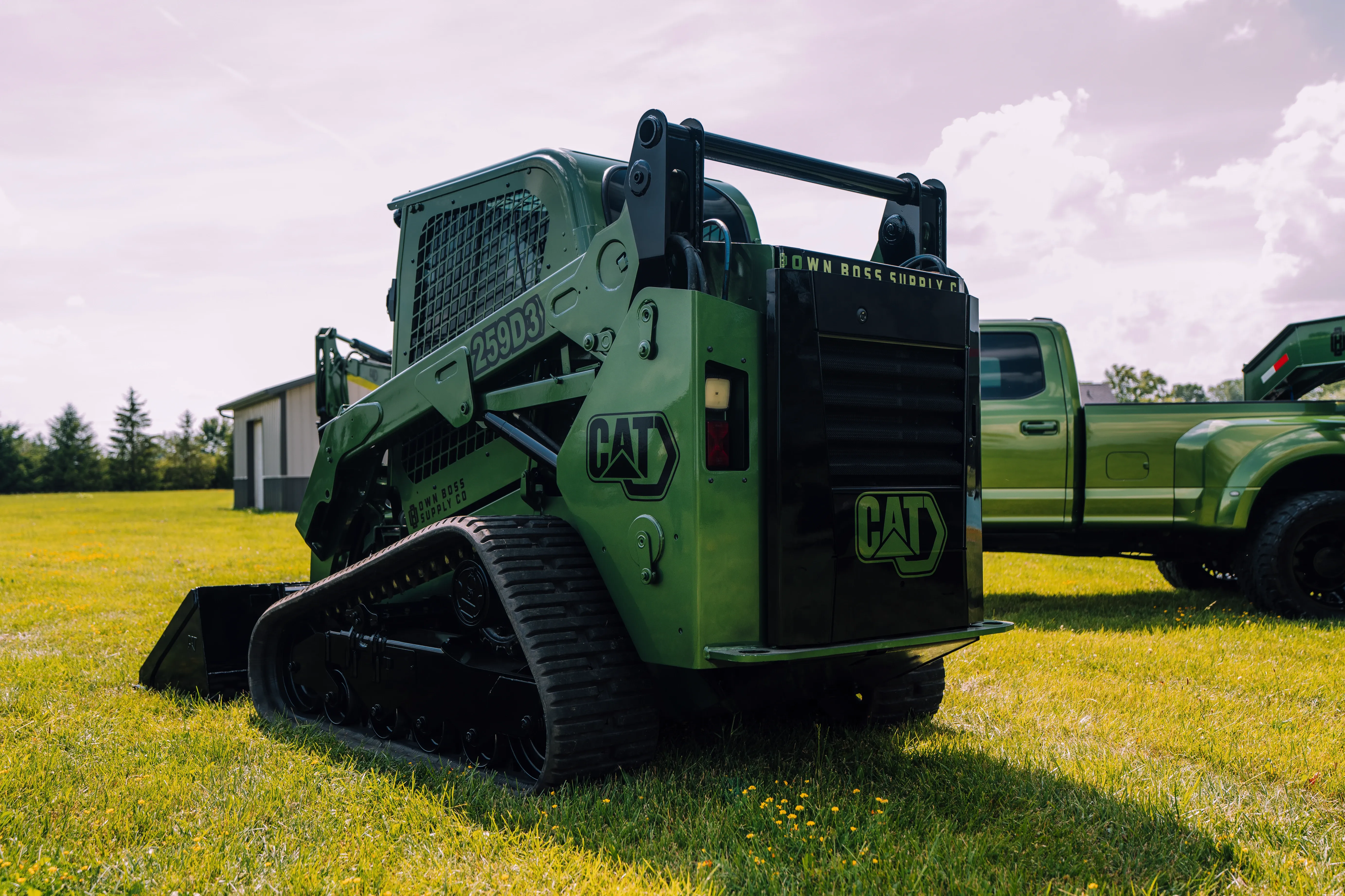 2015 Cat 303.5 CR Mini Excavator & 2021 Cat 259D3 Tracked Loader