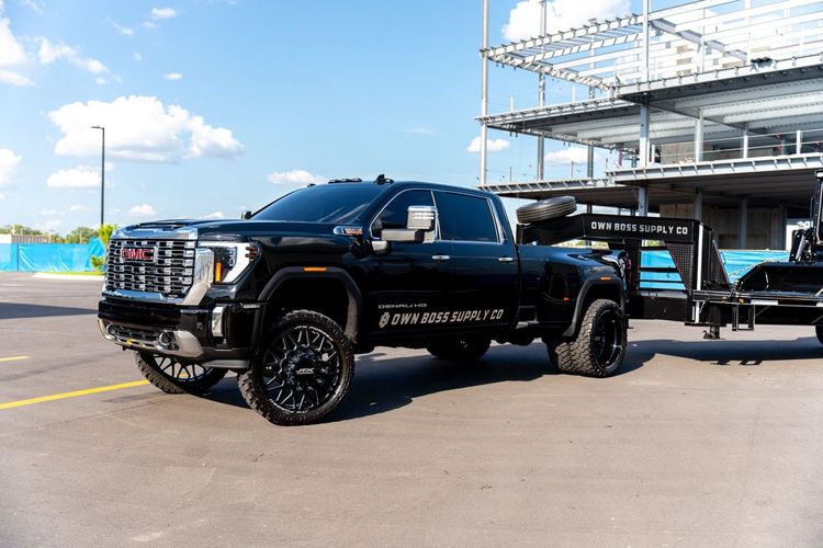 6.6L Duramax Diesel Drag 2024 GMC 3500 Denali Dually photo 9